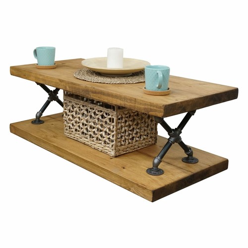 Coffee table solid - coffee, wood